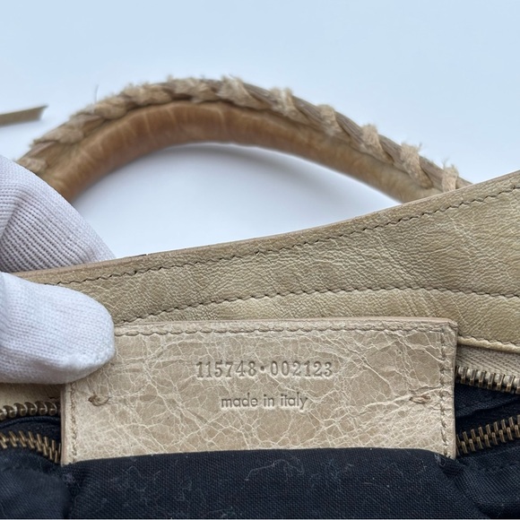 Balenciaga Classic City Bag Parchemin Distressed Leather Vintage - Picture 10 of 10